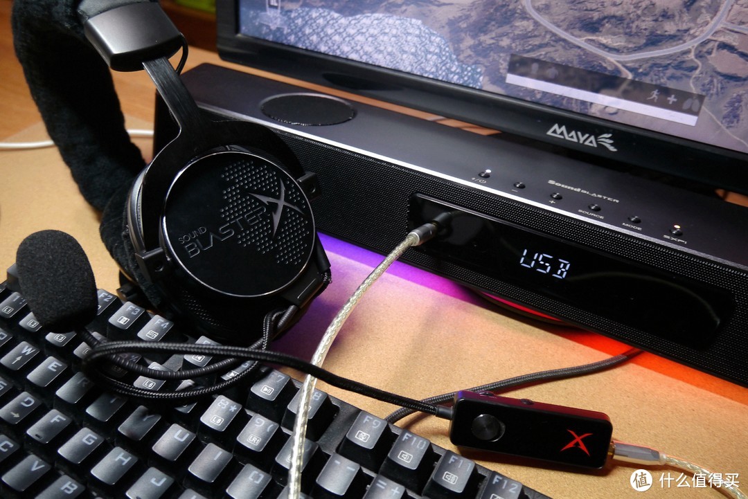 回音壁再再升级 创新Sound Blaster Katana V2X条形音箱全能站位跨界体验