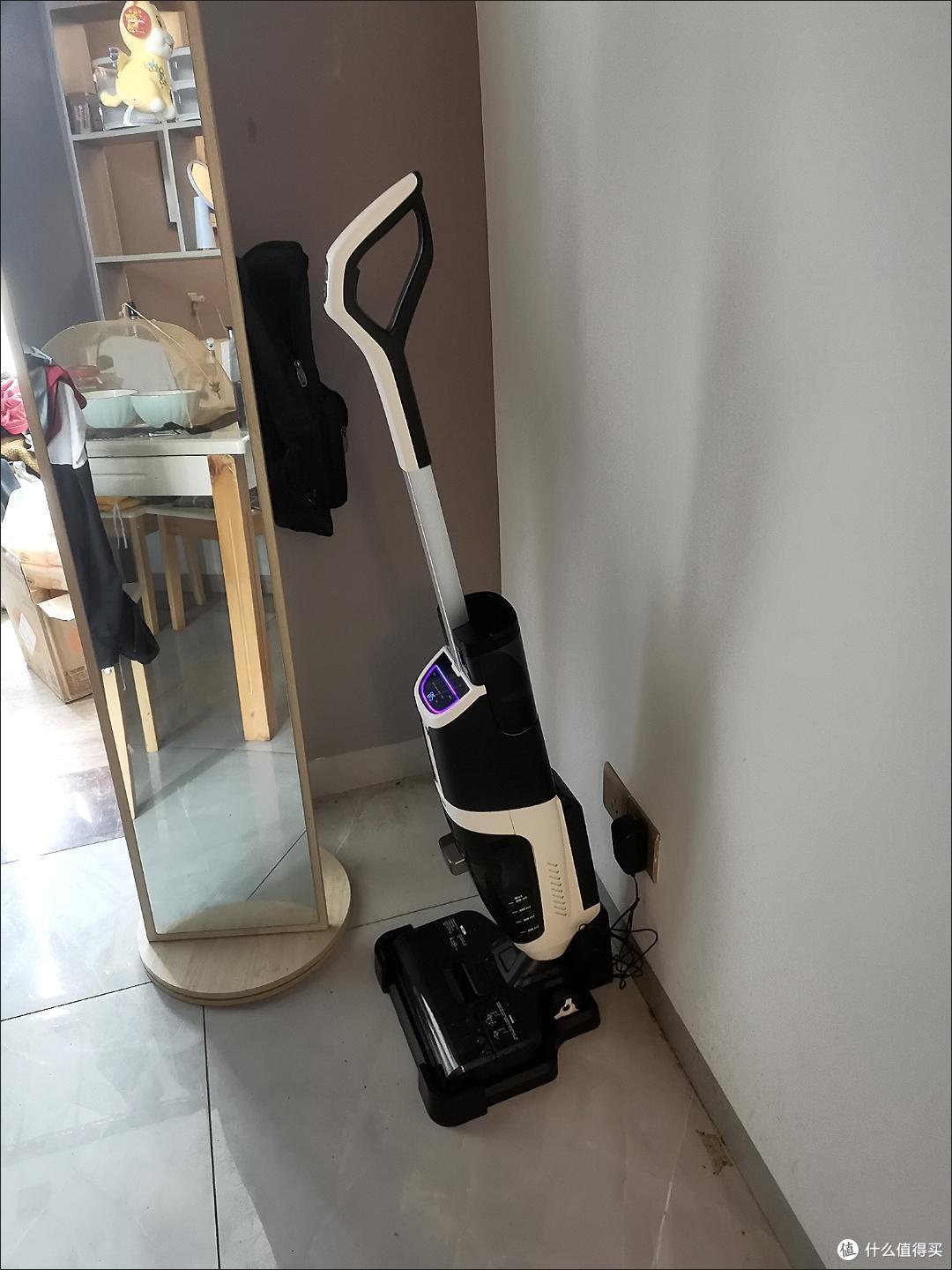 海尔智能洗地机家用无线拖地机吸拖洗一体自动清洗t20