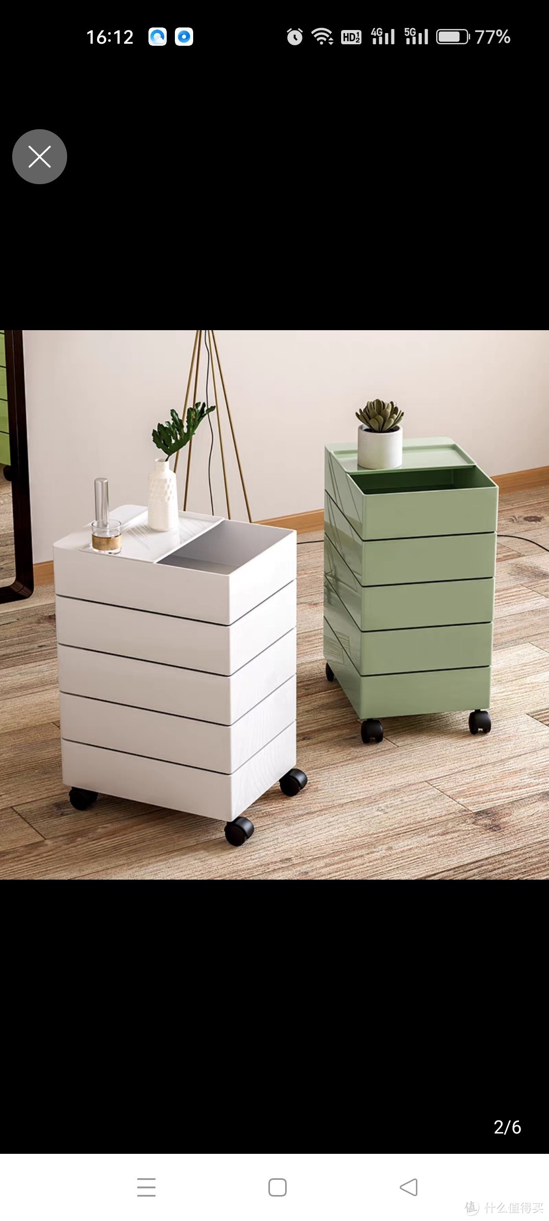 可移动床头柜收纳柜创意现代简约零食置物柜卧室多层旋转置物架