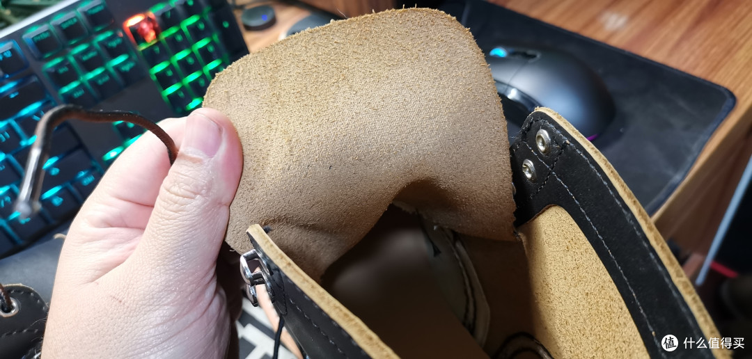 国靴8111,u叔家的茶芯皮工装鞋