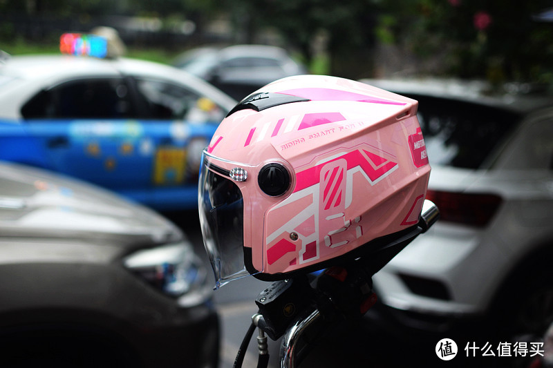 粉色机甲风头盔 Smart4u MH21