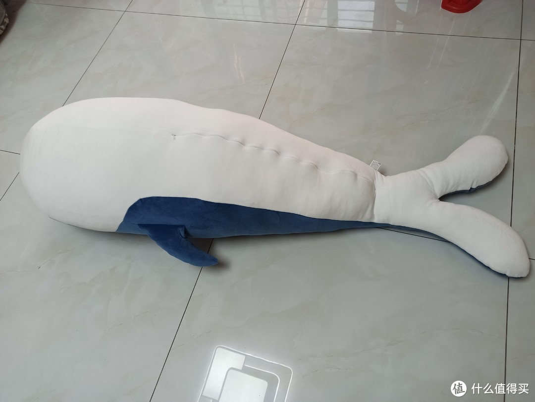 陈靖仇当时要是坐这个，拓跋玉儿和小雪就可以同时在一起了！1米5长的蓝色虎鲸抱枕，威、萌、喜庆又好玩。