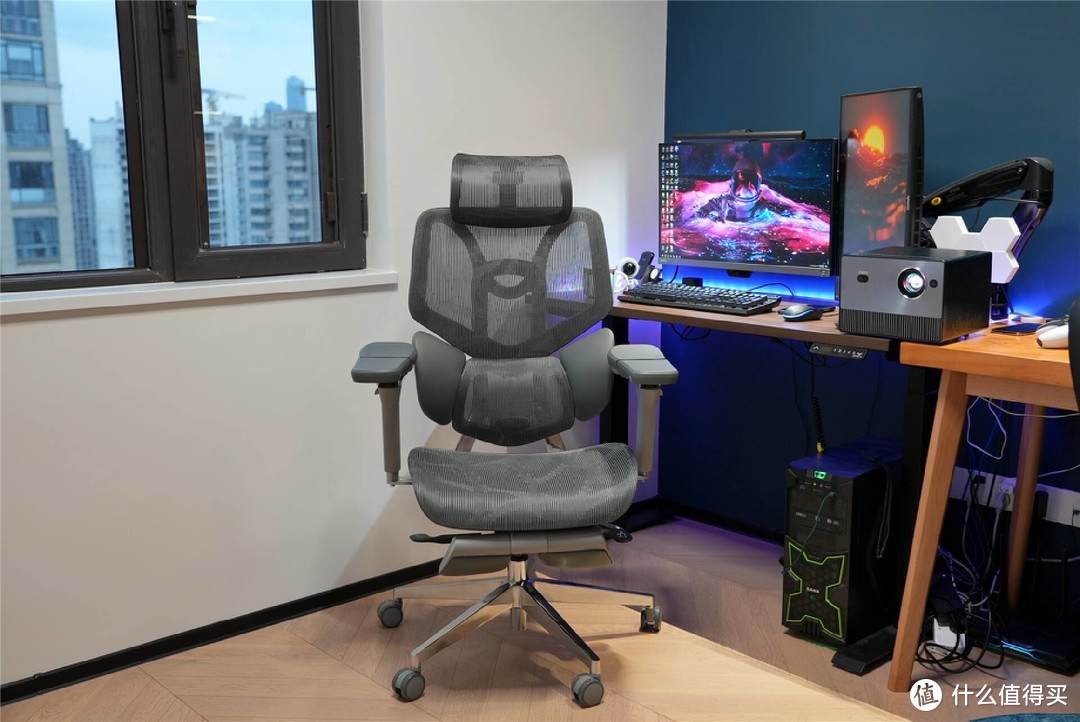 这才是我想要的人体工学椅——黑白调E3三区撑腰工学椅体验
