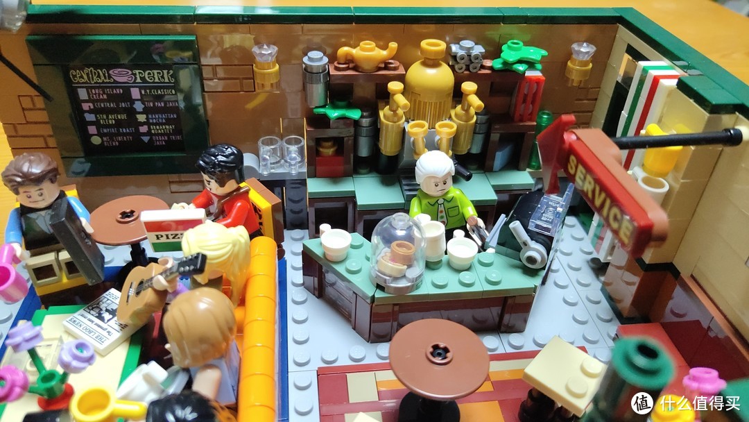 LEGO乐高Ideas系列21319《老友记》中央公园咖啡馆 改相框画