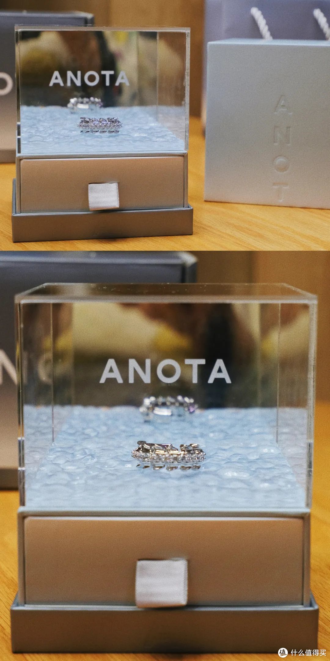 「新」试用 | 新品牌体验之「ANOTA」“生”椎骨满钻戒指
