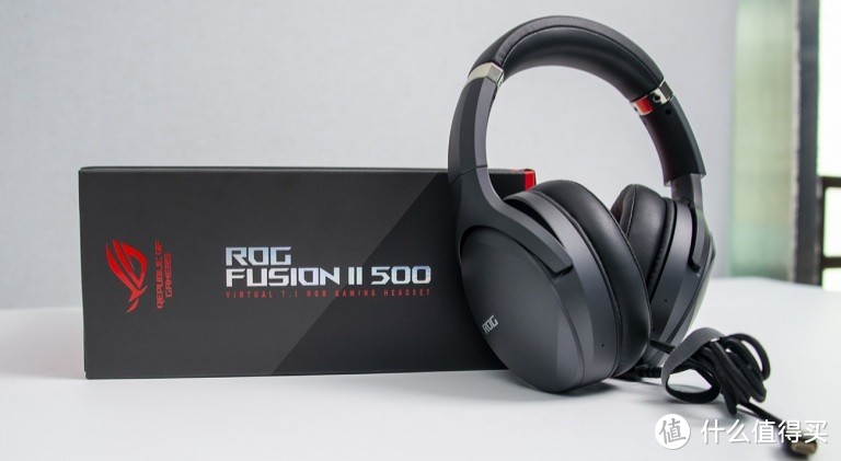 ROG Fusion II 500电竞耳机开箱