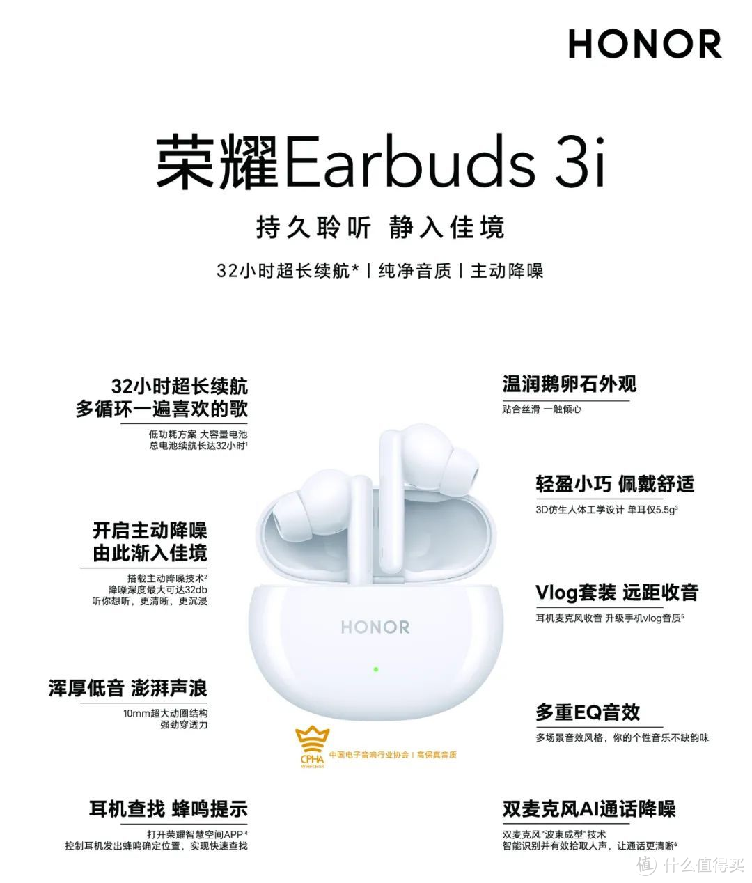 纸面实力一般，实际表现突出的荣耀Earbuds 3i真无线蓝牙耳机评测