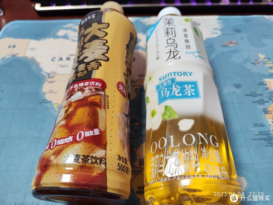 值得长期品尝：SUNTORY/三得利茉莉乌龙茶茶饮料500ml