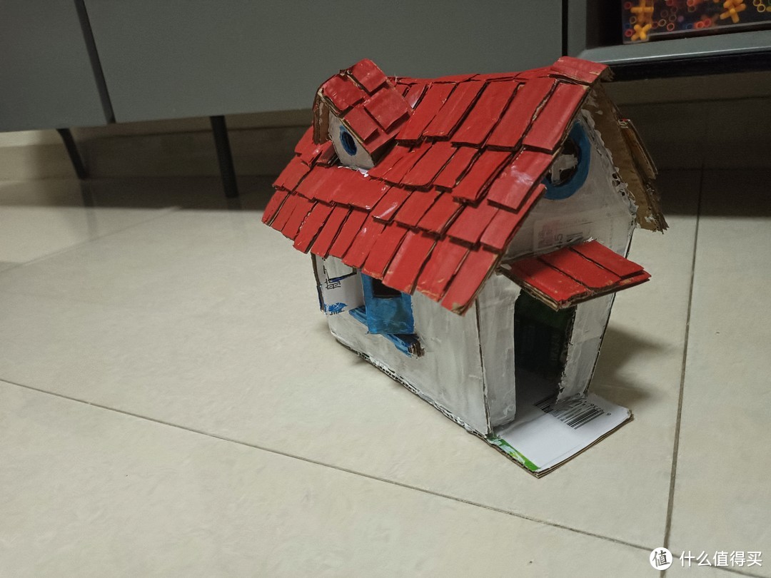 亲子互动手工——DIY小房子