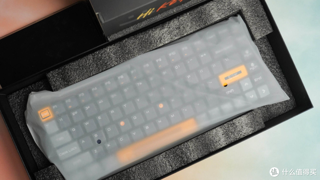 杜伽Hi Keys双模无线键盘静音红轴开箱评测