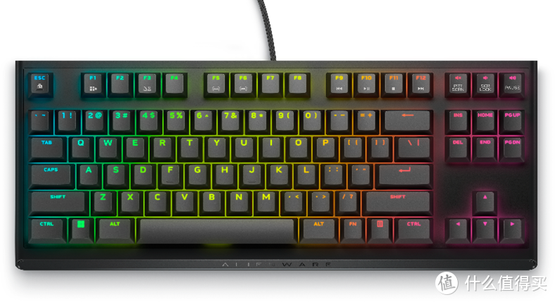 全新ALIENWARE Tenkeyless游戏键盘（AW420K）