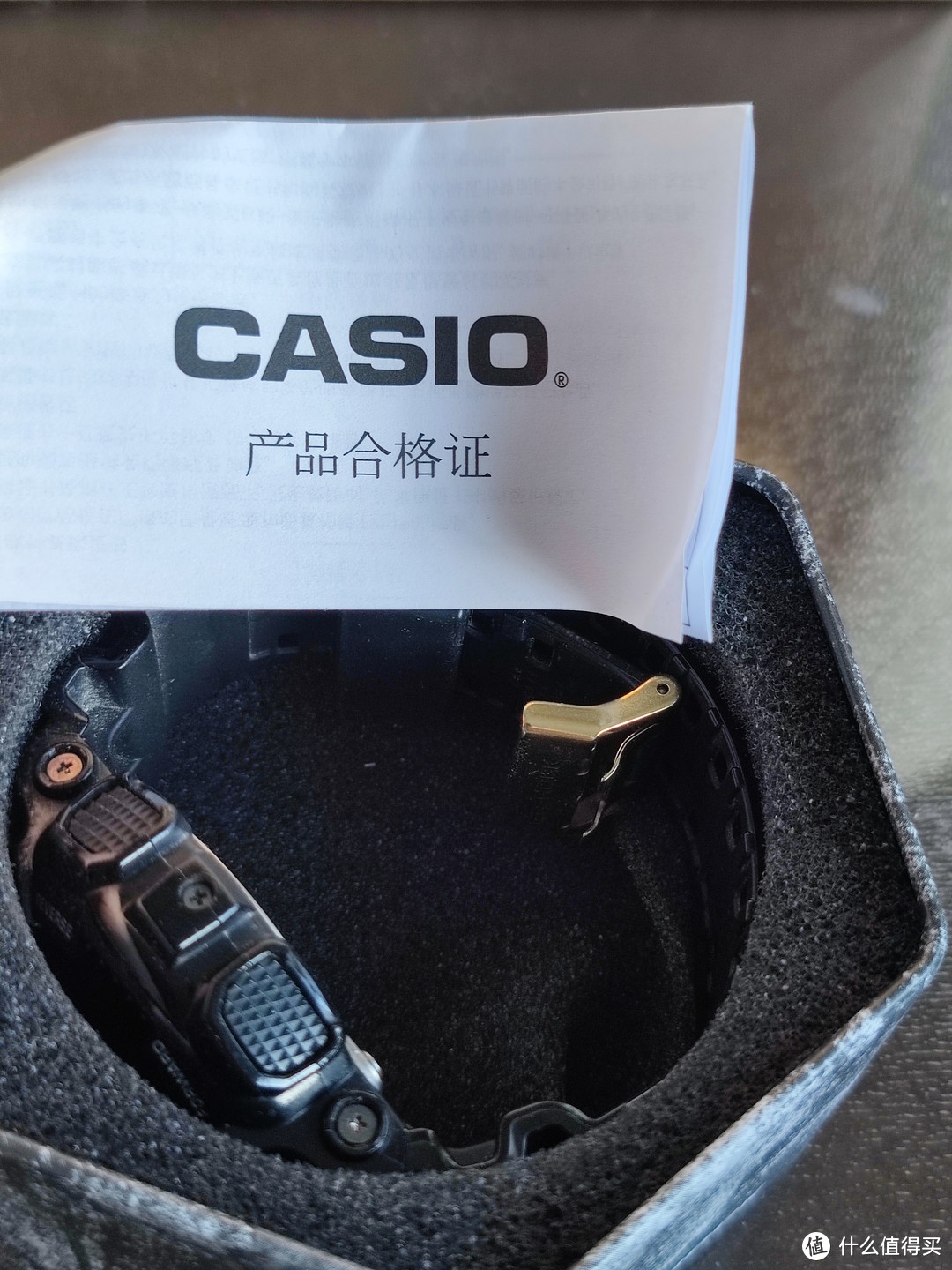 Casio卡西欧GA-110GB-1APR黑金——手腕间的阳刚