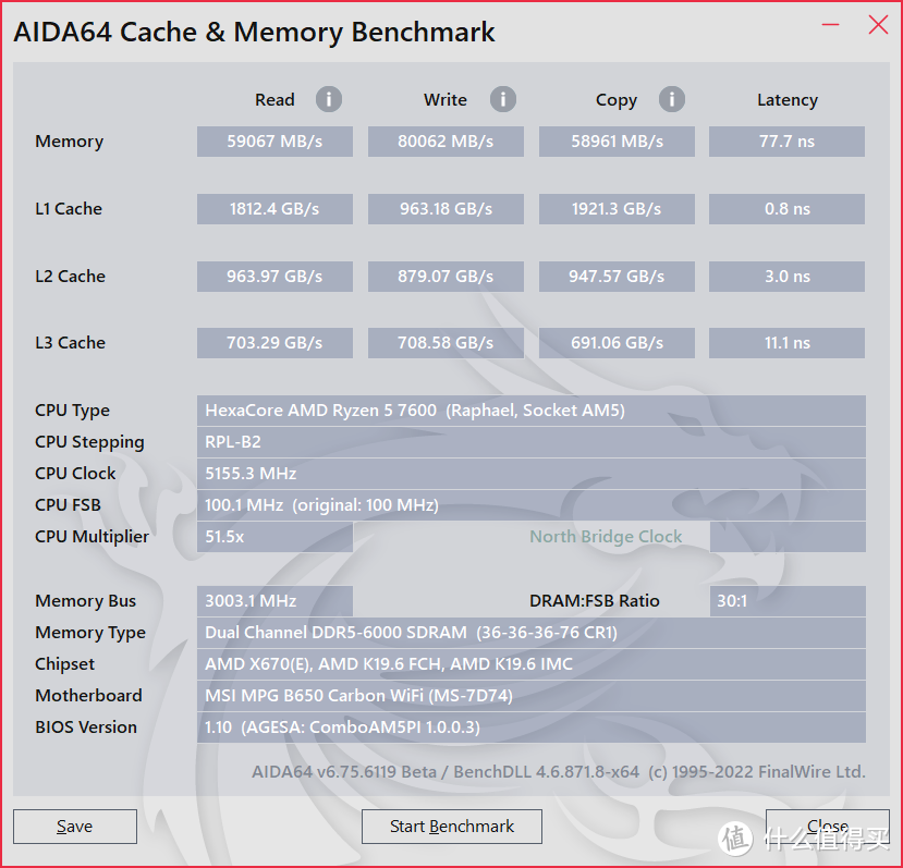 来一台酷黑3A主机：微星 MPG B650+7600+XFX 7900XT装机分享