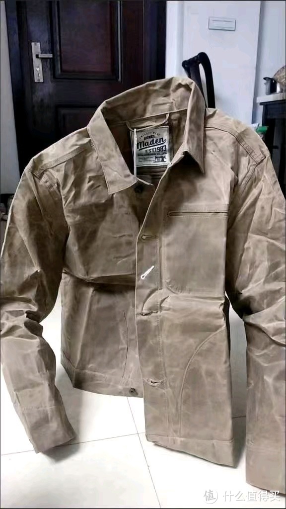 美国的油蜡衬衫夹克。