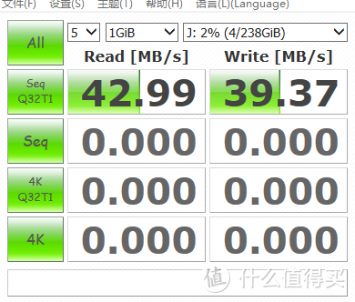 川宇多功能合一 OTG读卡器 支持TF/SD卡 Type-c读写速度测试