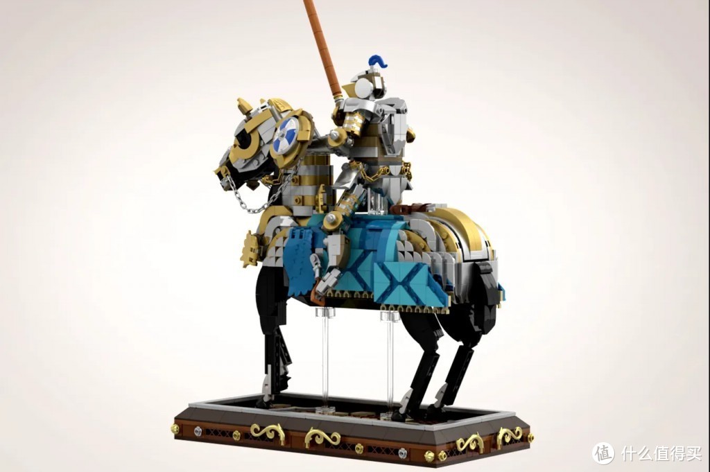 乐高IDEAS热门介绍：Truman大神最新献作，中世纪骑士与骏马