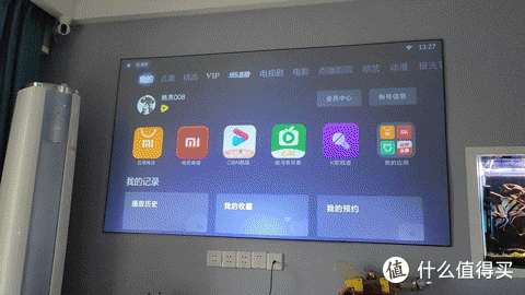 全面升级的观影体验！！小米激光投影仪1s