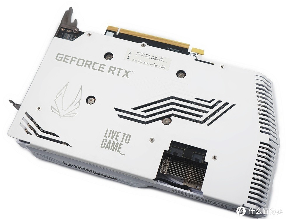 索泰（ZOTAC） GeForce RTX3060 AMP 月白 GOC 12GD6显卡