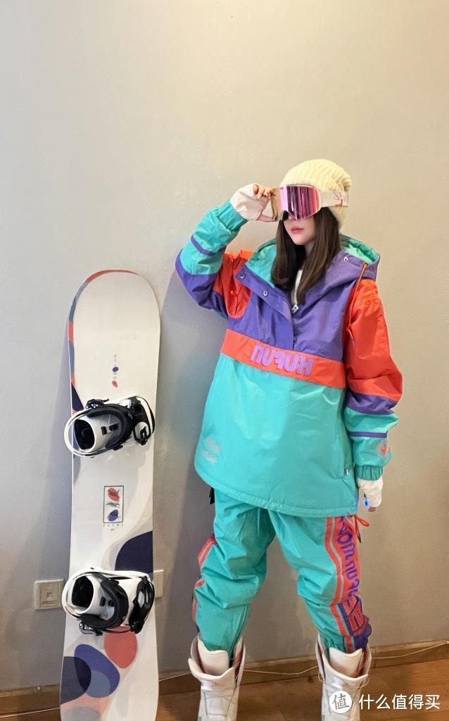 酷峰滑雪服套装韩国专业小众雪衣单板双板装备全套女男防风防水款