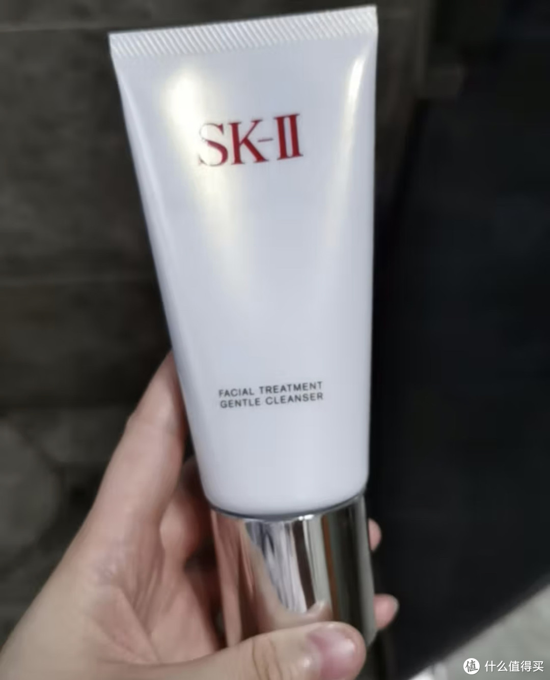 SK-II 护肤洁面霜开箱，经典面霜