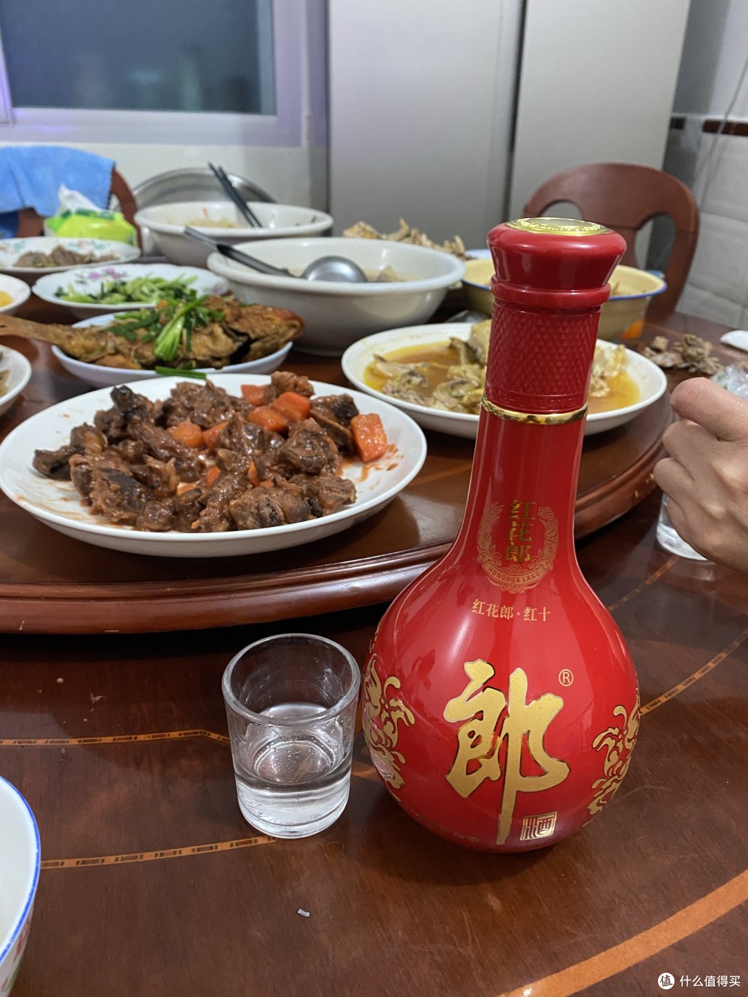 走运免费喝红花郎15年