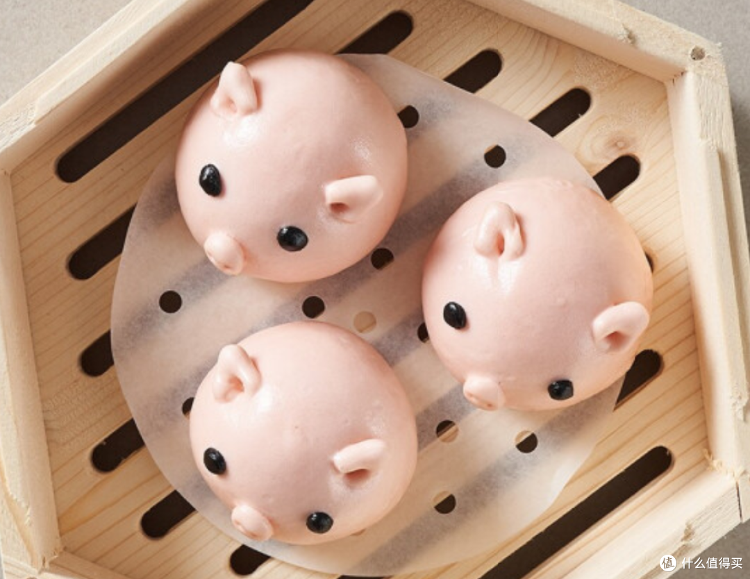 可爱猪猪包推荐,早餐必备,小朋友都喜欢