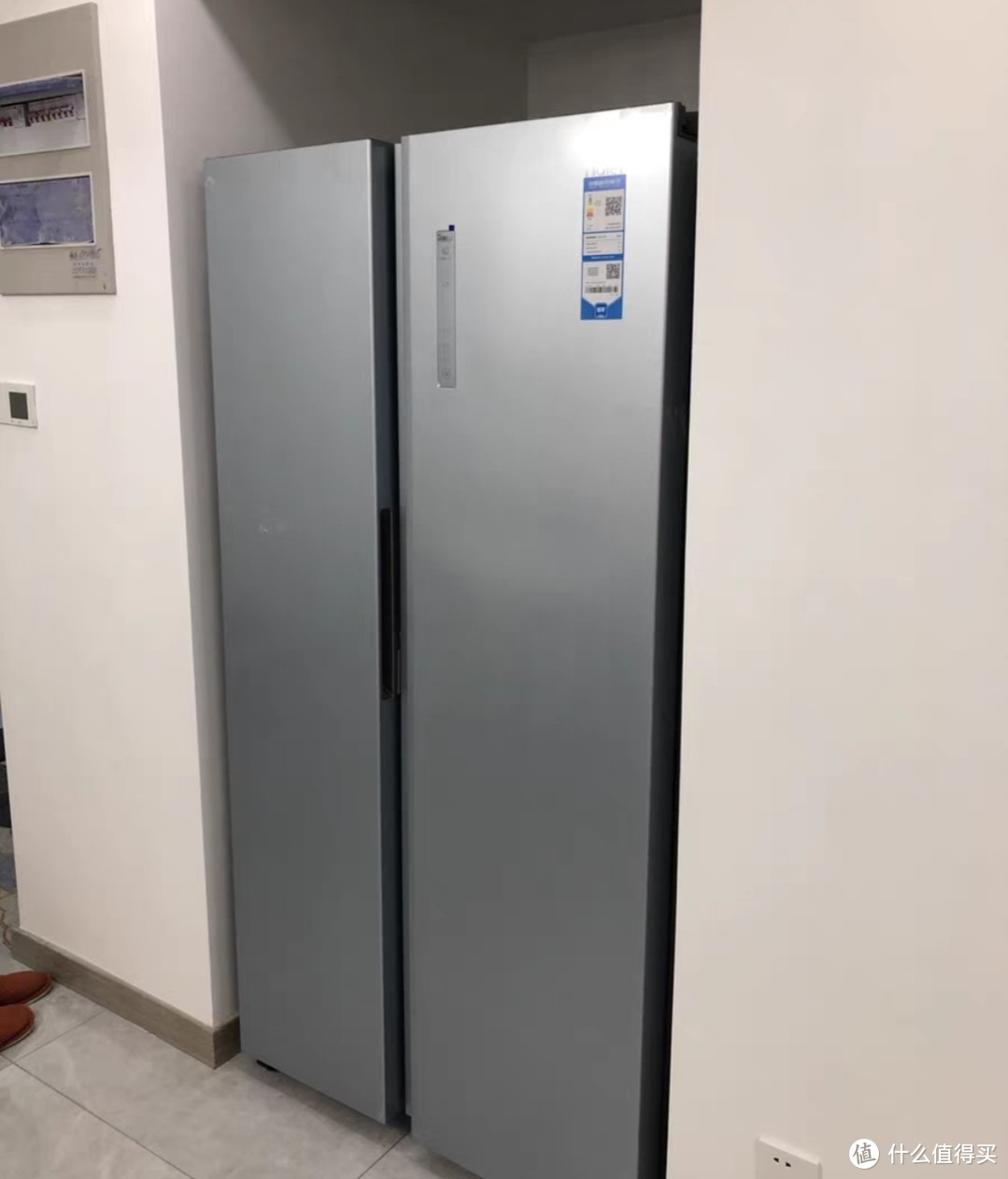 海尔596L双开门对开门家用变频风冷无霜大容量电冰箱