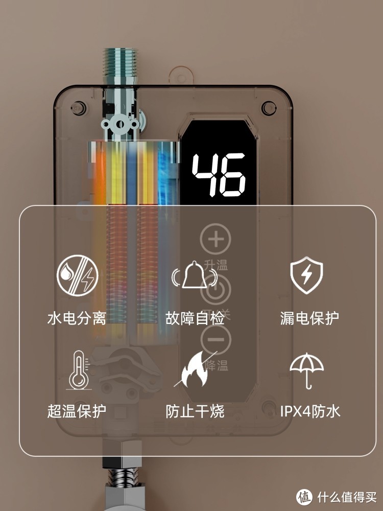 小巧实用的电热水器，厨房浴室都能用