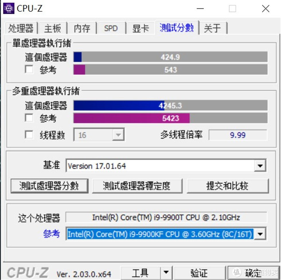 温度降下去，线程升上来——入手Intel 9900T测试分享