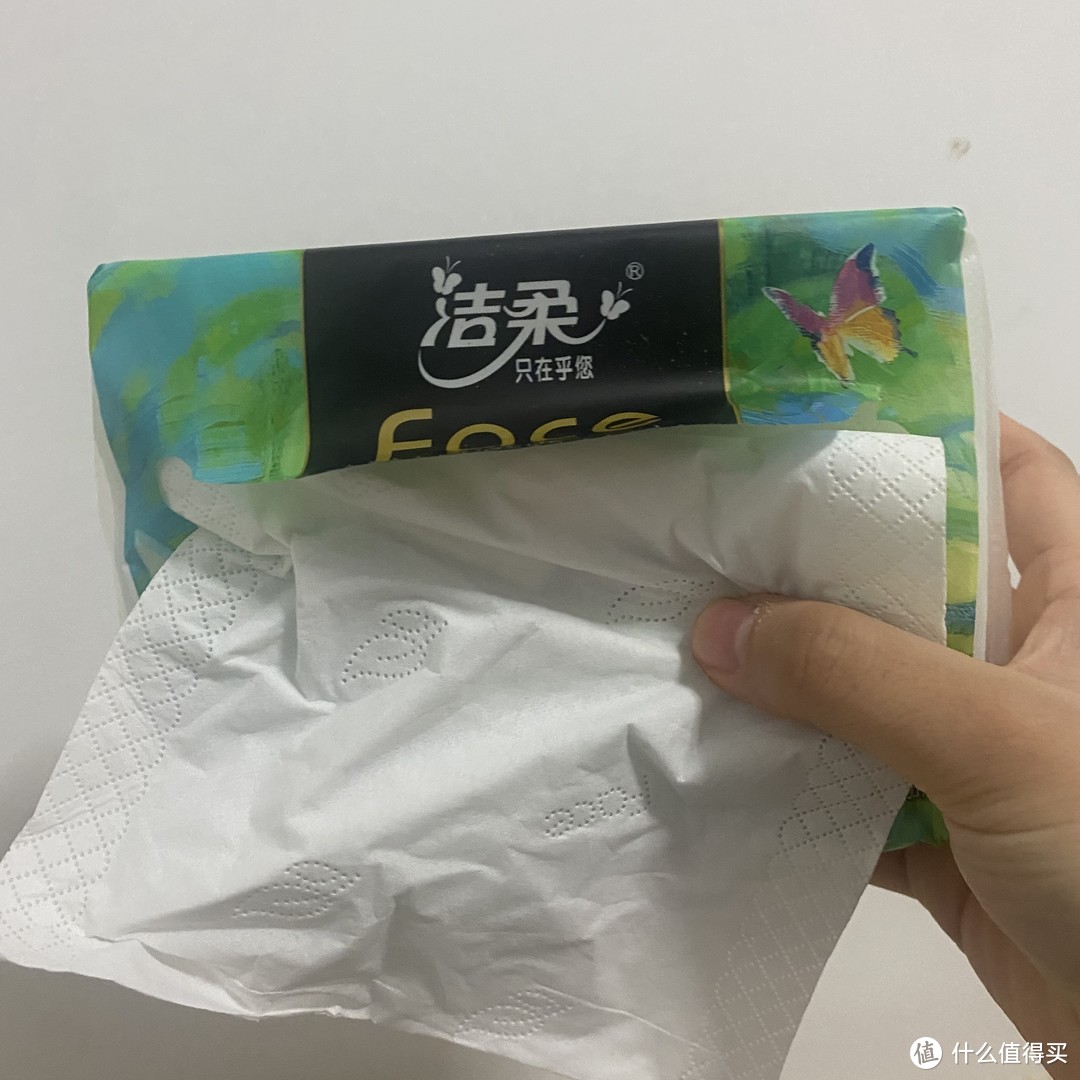 纸巾中的艺术品，洁柔纸巾