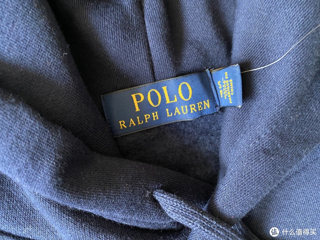 这是我买过最贵的卫衣，Ralph Lauren徽标起绒连帽卫衣