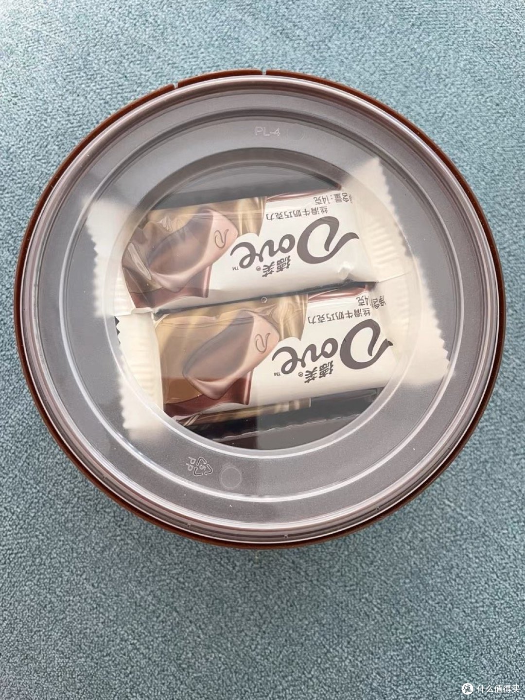 德芙巧克力碗装香浓黑巧