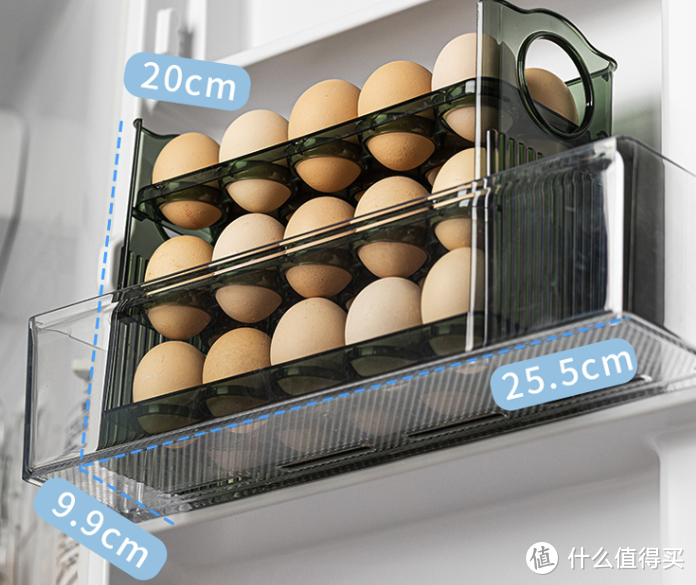 鸡蛋乱放容易碎？这样收纳省事又省空间~