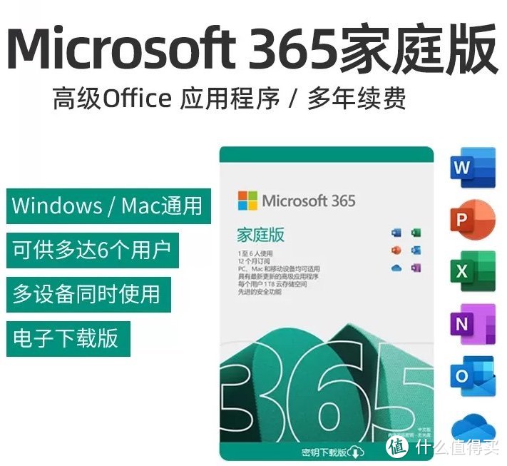 Microsoft Office 365 家庭版会员太好用了