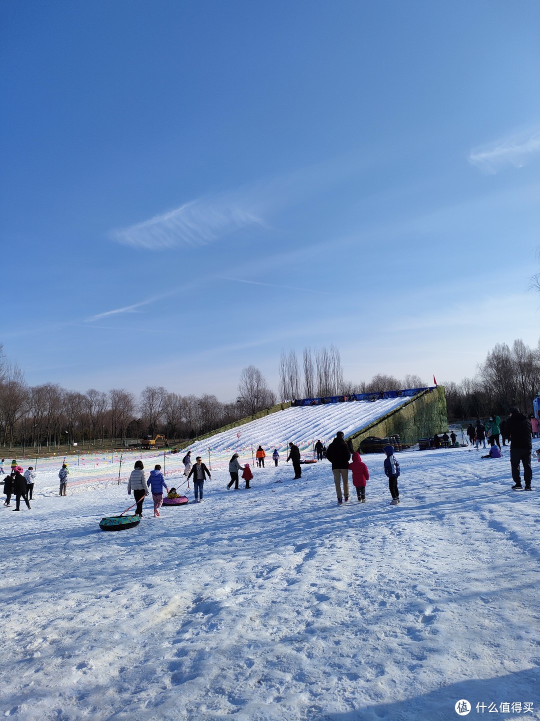 台湖公园玩雪，垛子公园滑冰