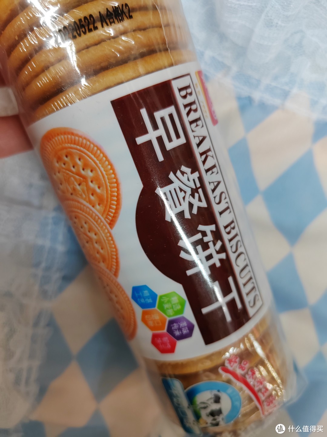 美味饼干分享：嘉士利牛奶早餐饼干