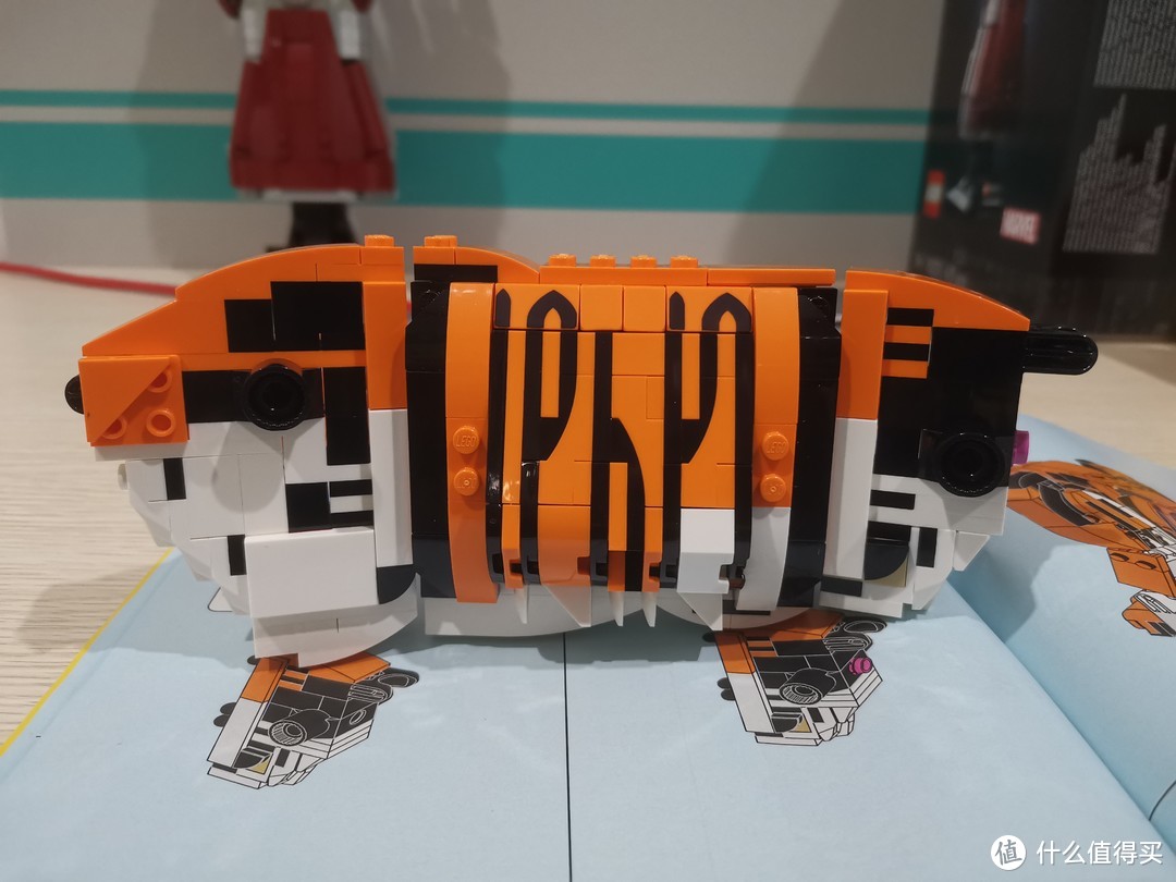 LEGO 创意百变三合一 31129 威武的老虎 开箱评测