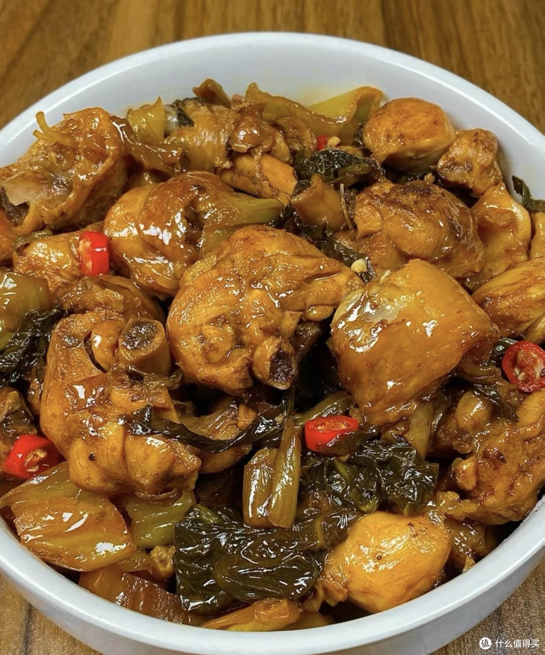 酸菜焖鸡腿肉,味道太惊艳了!