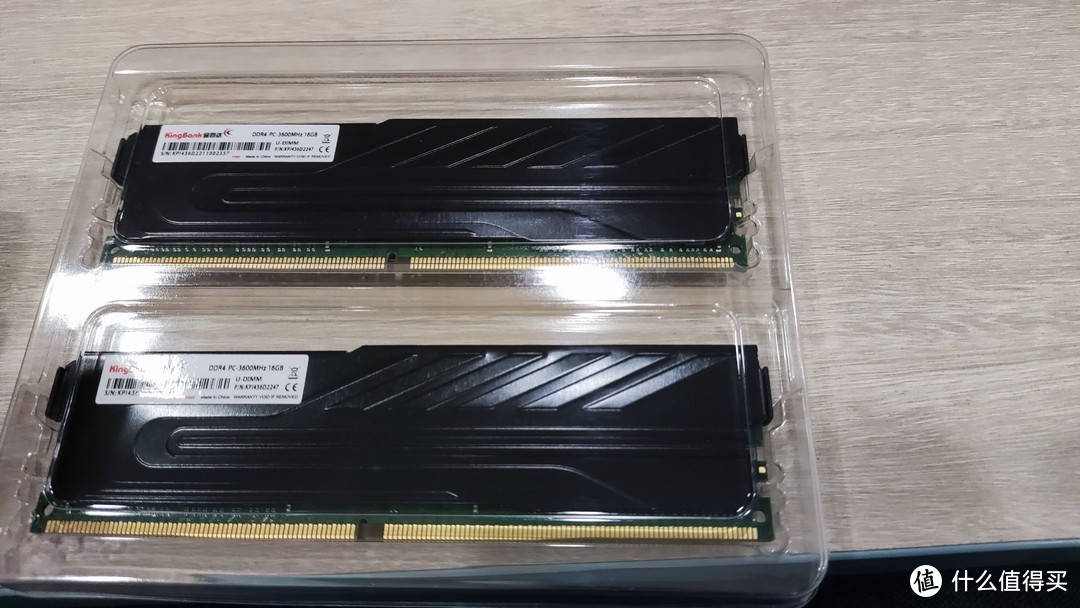 金百达（KINGBANK）32GB(16G×2)套装 DDR4 3600 台式机内存条 黑爵系列 试用小结