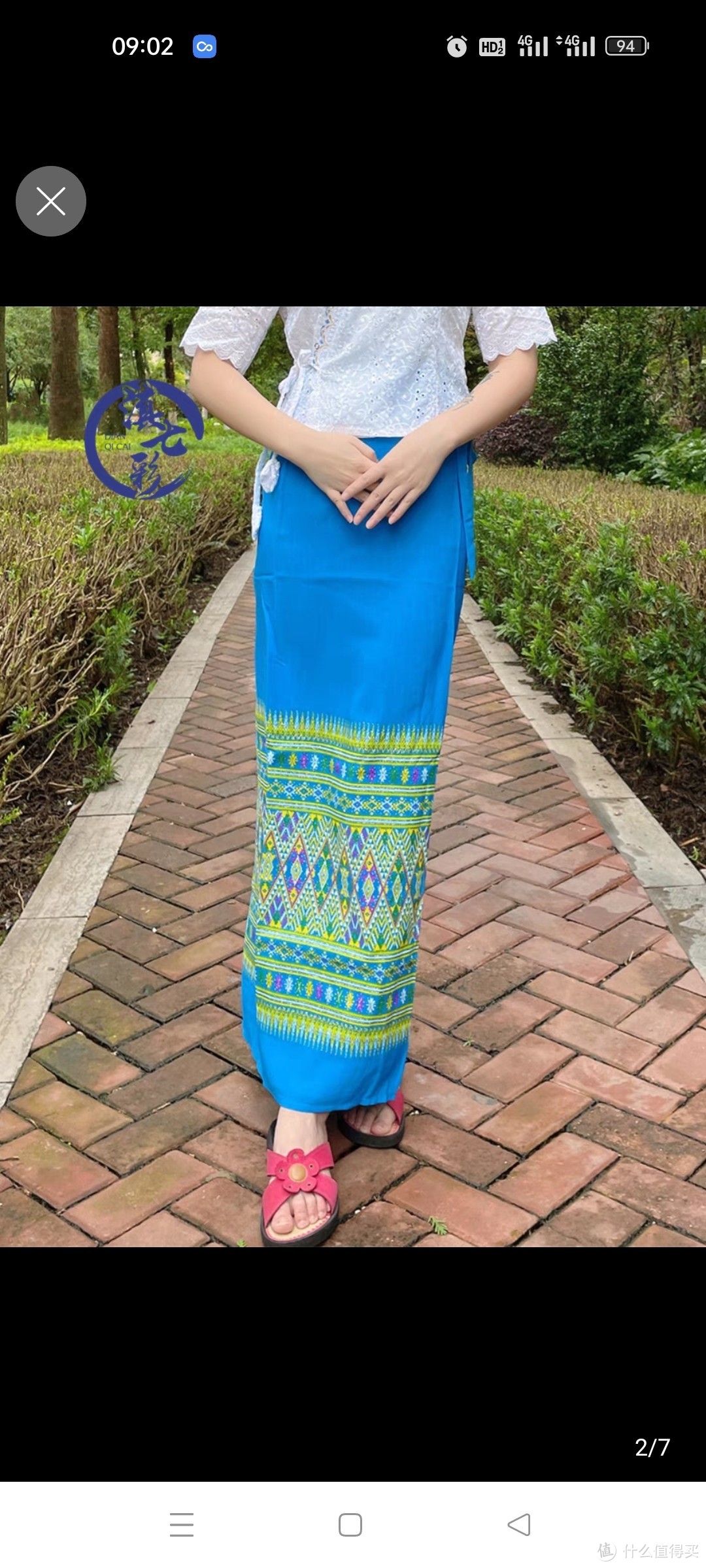 傣族女装半身长裙 一片式半身裙民族服装 多色裹裙筒裙饭店工作服