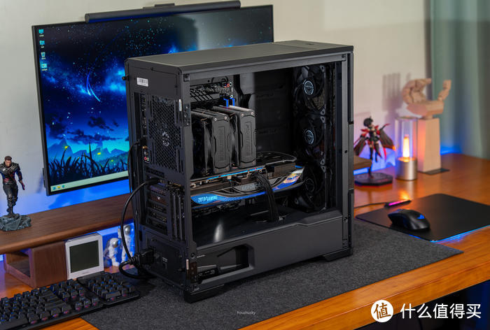 蓝调风冷——ROG Z790HERO+4090AMP+追风者P500A装机展示