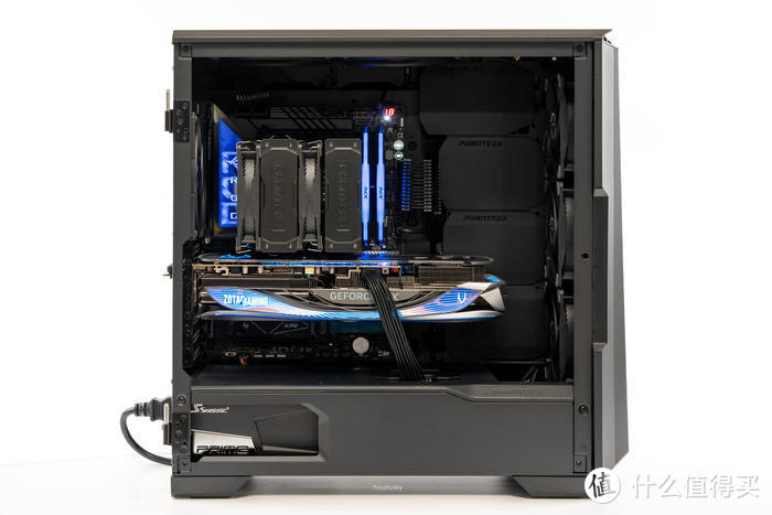 蓝调风冷——ROG Z790HERO+4090AMP+追风者P500A装机展示