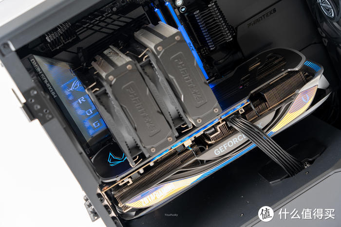 蓝调风冷——ROG Z790HERO+4090AMP+追风者P500A装机展示