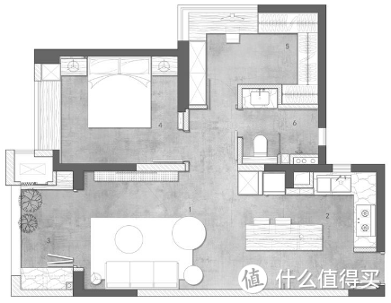 广州夫妻的65㎡新家，巧用高级灰装出豪宅范！让人挪不开眼