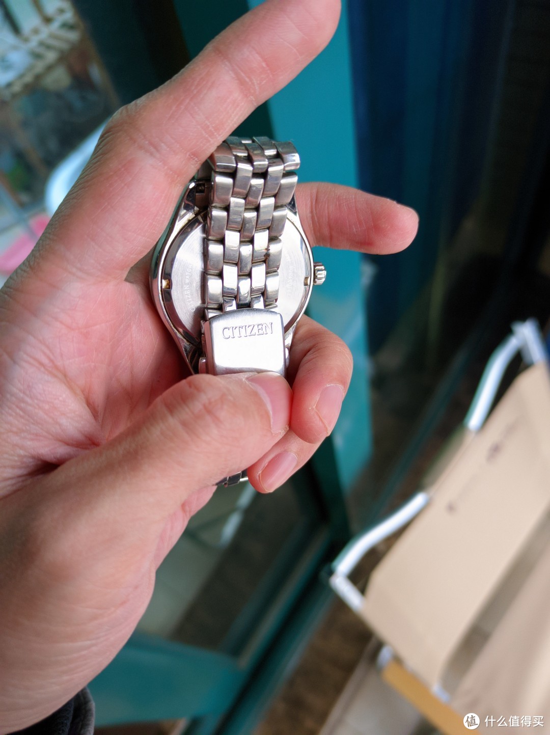 老婆送的情人节礼物——西铁城光动能手表