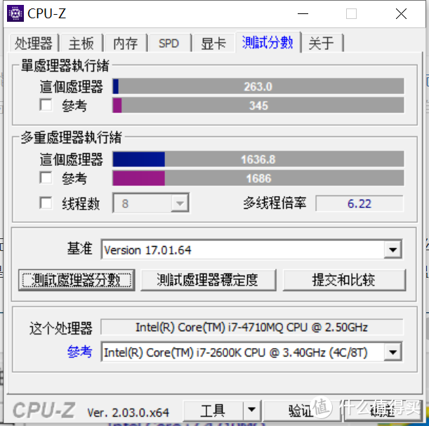 远古“火炉”处理器4710MQ简单测试