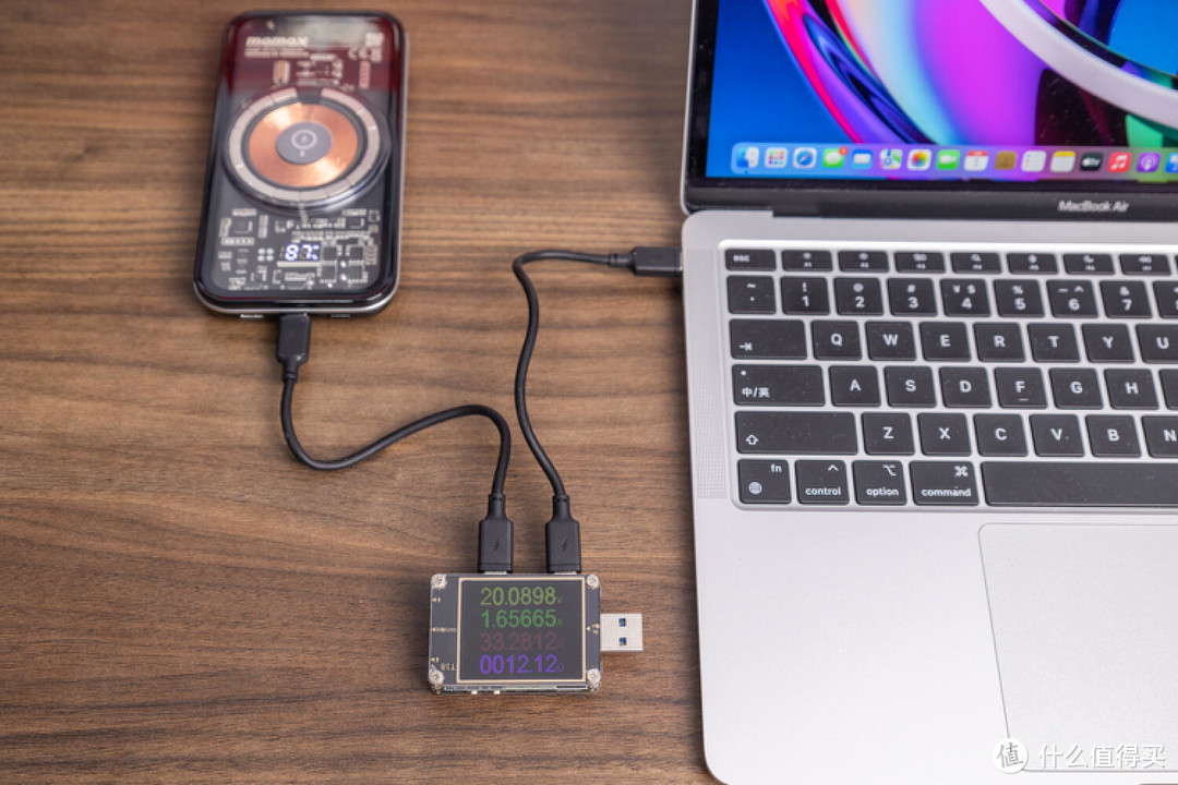 MacBook与iPhone的移动小伙伴-MOMAX摩米士 10000毫安 PD35W移动电源