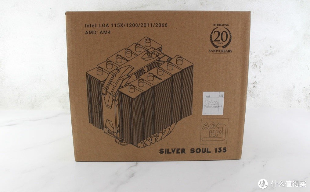  利民 Silver Soul 135 双塔风冷散热开箱测试