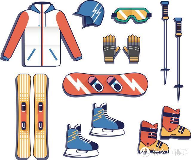 滑雪基本物品