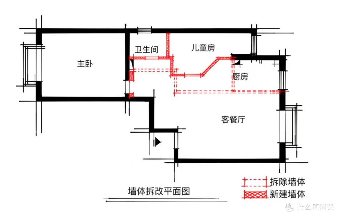 客厅不要老三件，床头不靠墙！她90㎡家，说是改造教科书都不为过